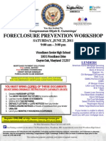 Congressman Elijah Cummings - Foreclosure Prevention Workshop