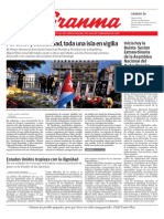 Granma. Diario. 14 de Mayo de 2022. p.1