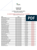 Candidatos Aprovados: Os Candidatos Devem Se Matricular Até O Dia 14 de Janeiro