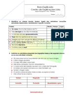 2.4 Classe de Palavras - Advérbio - Ficha Trabalho