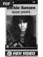 Richie Kotzen Rock Chops | PDF