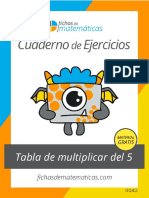 fdm0042 Tabla Del 5 Fichasdematematicascom