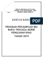 Kertas Kerja Pjumpaan Ibu Bapa