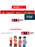 Week 7: Task: Assignment - Where Is The Hospital?