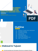 Bahan Tayang - Sosialisasi Sistem Manajemen Kinerja Dan Persiapan Monev Pasca Cuti Bersama 1443 H