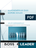 Bab 11 KEPEMIMPINAN DAN KEPERCAYAAN