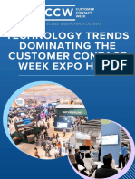 Technology Trends Dominating The Customer Contact Week Expo Hall
