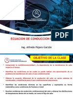 Ecuación de conducción de calor unidimensional