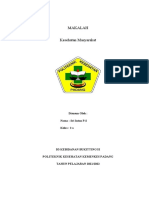 MAKALAH KESEHATAN MASYARAKAT (Konsep Dasar Epidemiologi Penyakit Menular Dan Tidak Menular)