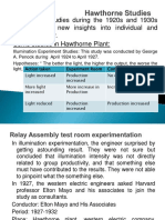 Hawthorne Studies
