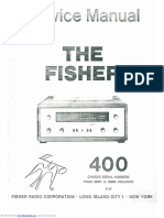 Fisher 400 Service Manual