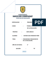 Paradigmas Pedagógicos - HEYDEN PANDURO