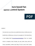 Temperature Based Fan Speed Control System