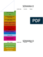 Bernoulli - Cronograma Semanal