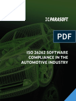 Iso 26262 Software Compliance in The Automotive Industry