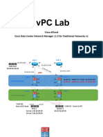 VPC Lab: Cisco Dcloud Cisco Data Center Network Manager 11.5 For Traditional Networks V1