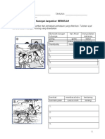 Karangan Bergambar Berkelah