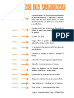 Diagrama de Flujo de Almibar