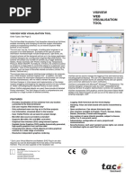 Visiview Web Visualisation Tool