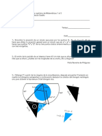 Examen de Repaso Matemáticas 1-3 (ECM1