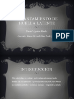 Levantamiento de Huella Dactilar