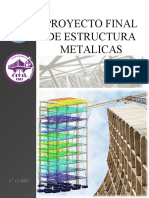 Proyecto Final Estructuras Metalicas