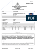 KEAM 2011 Marks submission Data Sheet