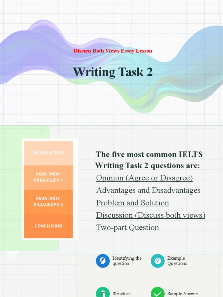 IELTS Writing Task 2: Discuss Both Views Guide | PDF | Reason | Cognition