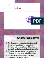 Site Selection: Retail Management: A Strategic Approach