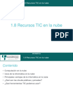 INTESUD 1.8 Recursos TIC en La Nube