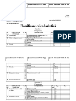 Planificare Calendaristica Muzica 6