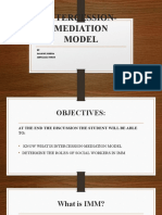 Intercession Mediation Model