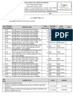 Tender Notice : CINU 40102GJ2003SGCO42908 Registered & Corporate Office