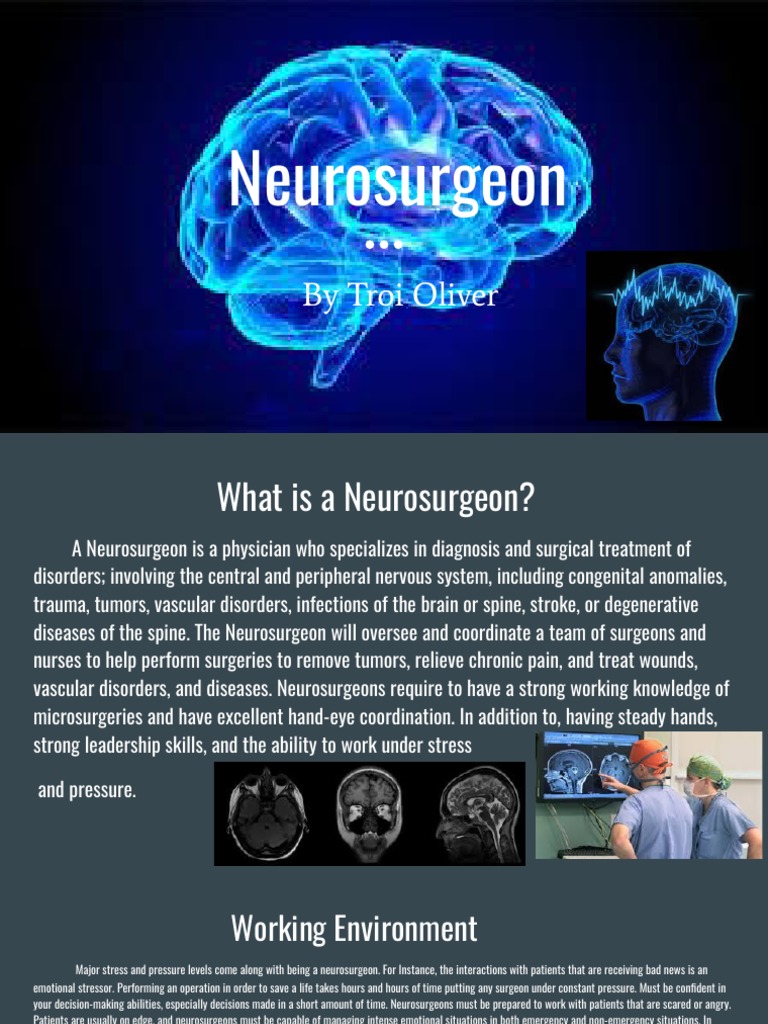 Neurosurgeon PDF Neurosurgery Medical School