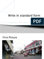 Write in Standard Form