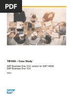 Sap Business One Tb1000 Version 10 Case Study Logistik English