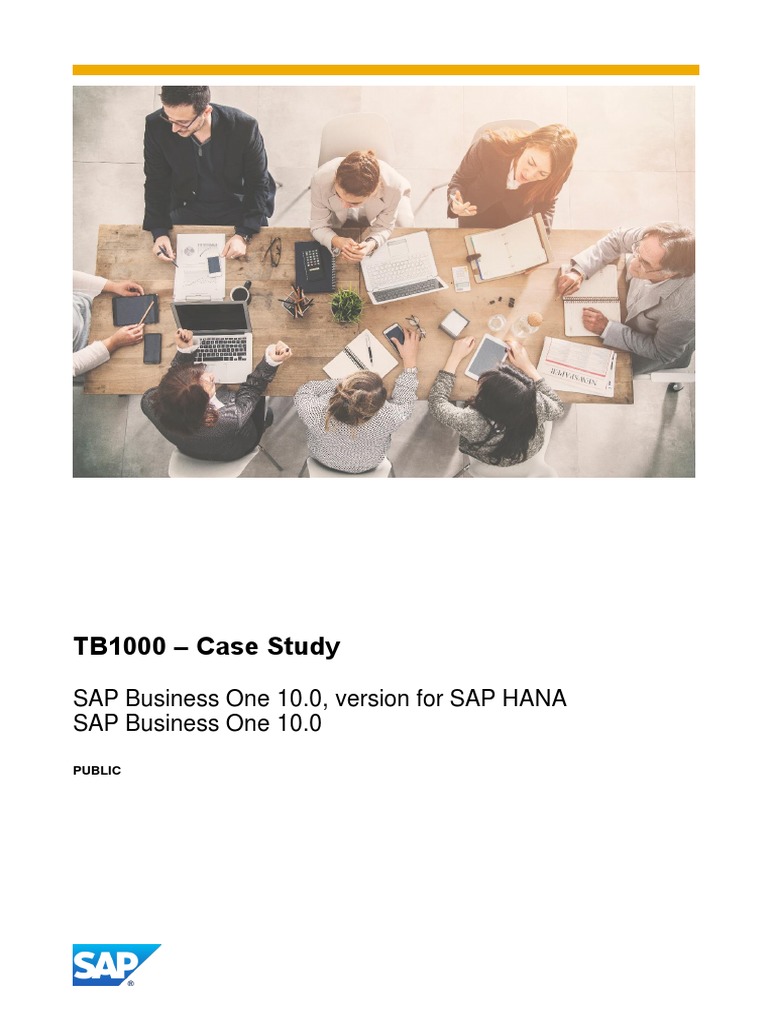 sap business one version 10 pdf