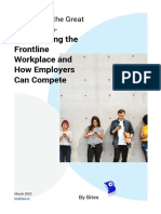 Reimagining The Frontline Workplace and How Employers Can Compete