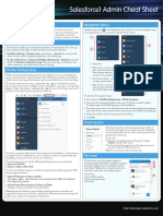 Salesforce1 Admin Cheat Sheet: Navigation Menu