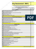 Weekly Self Assessment (Checklist) SE6