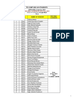 TE CNS Oral Scheduled 2021-22