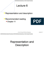 Representation and Description Recommended Reading: JJ Zou & Q Cheng, UWS School of Engineering