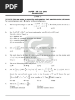 Paper: Iit-Jam 2008