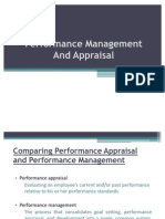 Performance Management and Appraisal