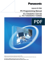 Panasonic PC Programming Manual