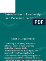 Standard 2 - Personal Leadership