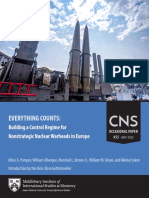 Everything-Counts Building Control Regime For Non-Strategic Nuclear Weapons in Europe