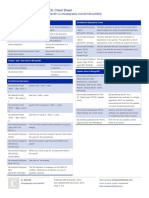 NoSQL MongoDB Cheat Sheet