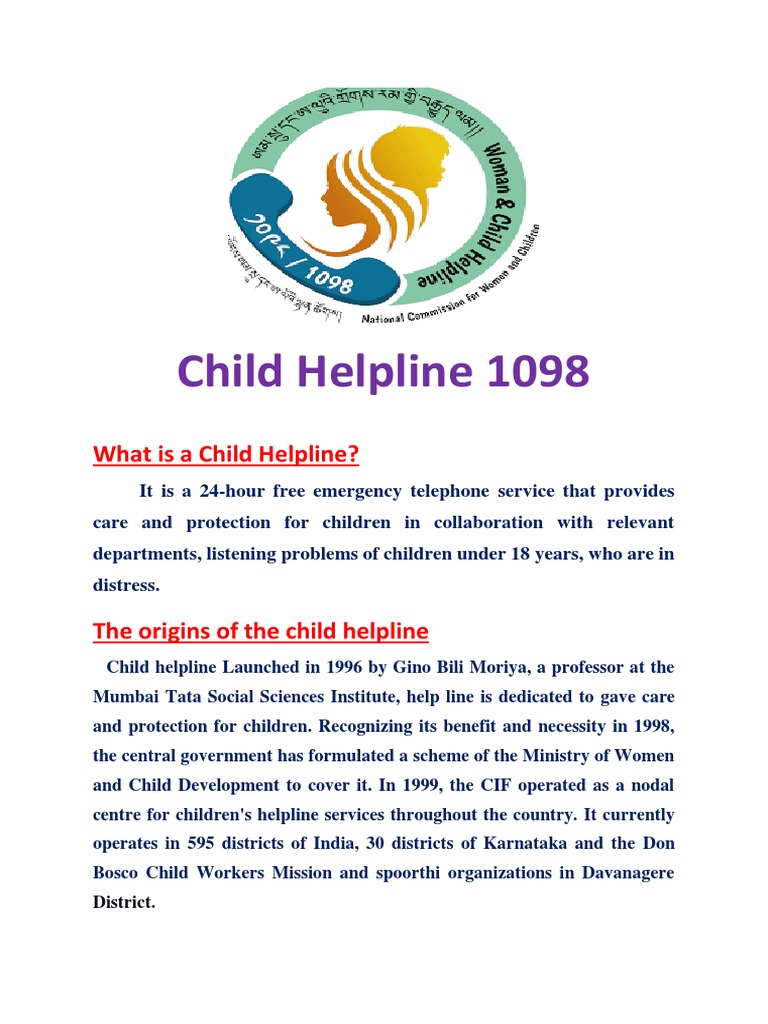 Child Helpline Eng | PDF | Childhood | Human Reproduction