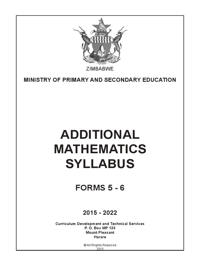 Additional Mathematics Min | PDF | Group (Mathematics) | Probability ...